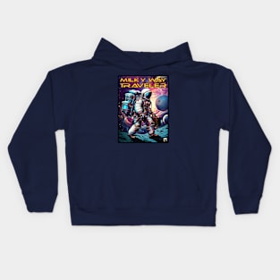 Milky Way Traveler Kids Hoodie